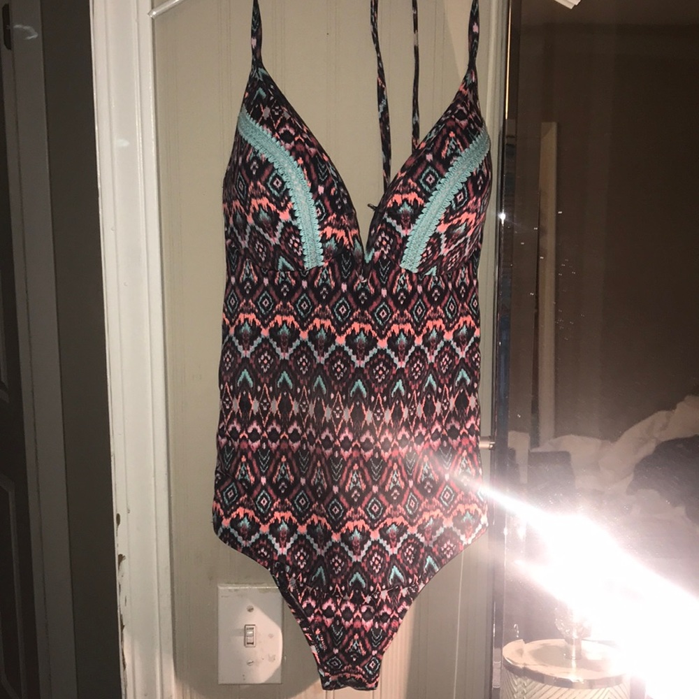One piece bathing suit